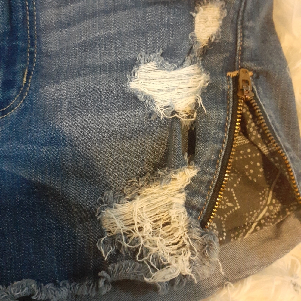 American Eagle Super Hi rise Shortie Super Sz 4 - Picture 5 of 11
